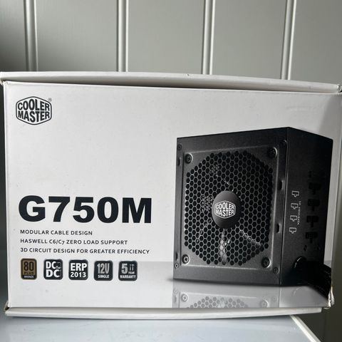 cooler master g750m strømforsyner