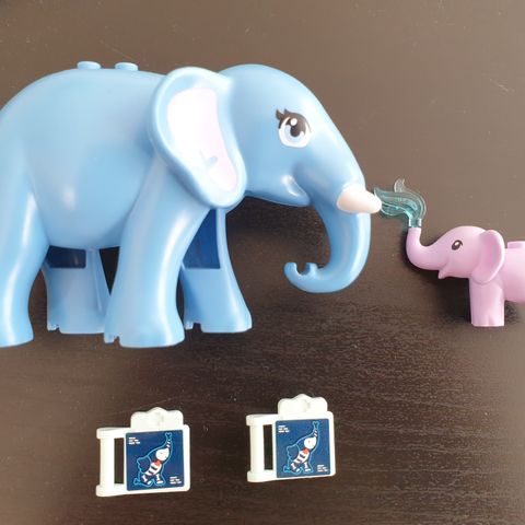Lego elefant med baby
