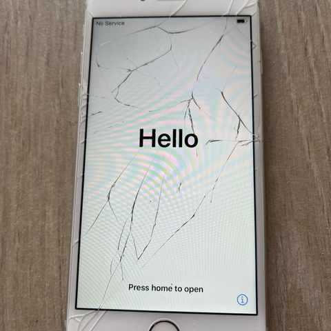 iPhone 6s (knust skjerm)
