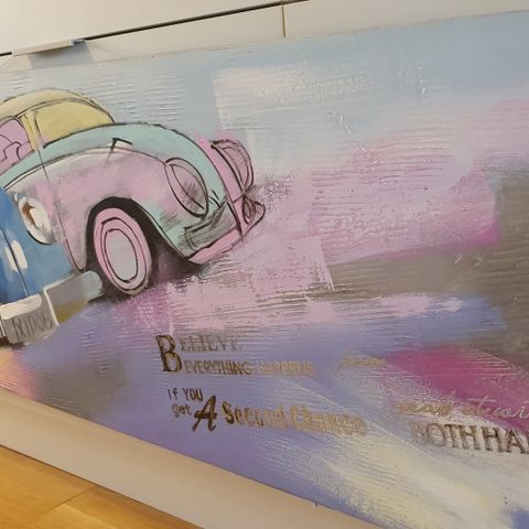 Maleri (150 × 50 cm) til et barnerom?