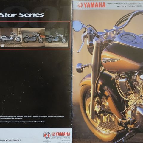 Yamaha  STAR series 2001 brosjyre