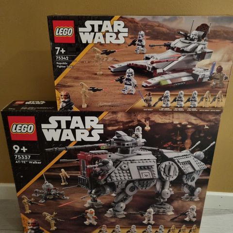 Lego Star Wars 75337 + 75342