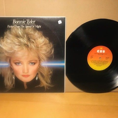 Vinyl, Bonnie Tyler, Faster than the speed of night, CBS25304