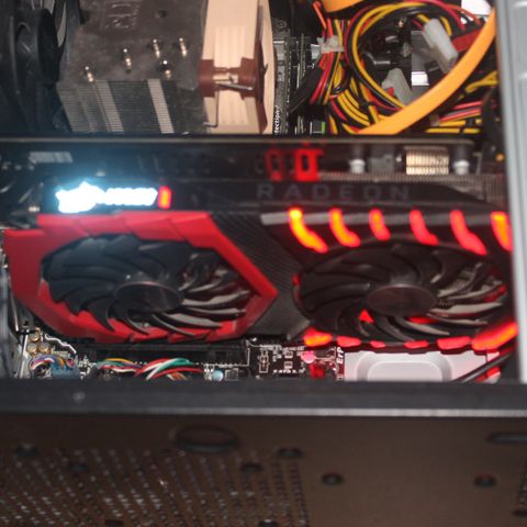 Gaming PC, A8-7650K,  10 GB RAM, graphic card MSI RX 580 8GB VRAM