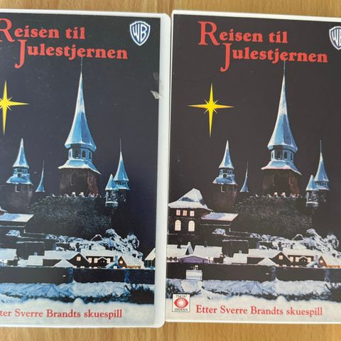 Reisen til julestjernen vhs