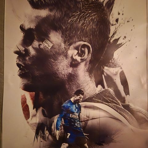Ronaldo og Messi lerret plakater
