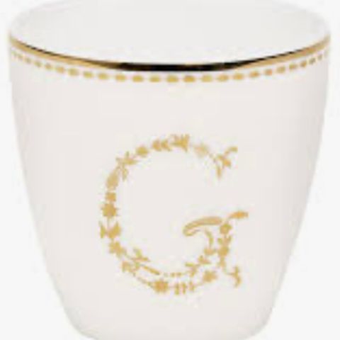 GreenGate - 6 stk. Mini Latte Cup G Gold