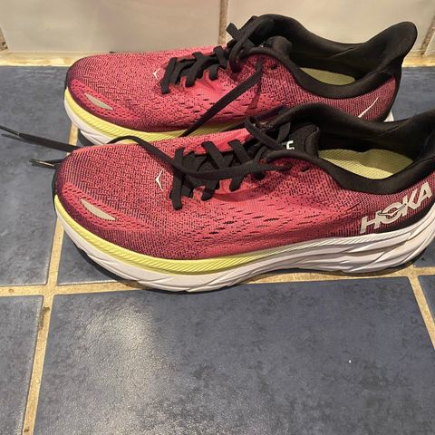 Hoka Clifton 8 til dame strl 38 - Blue Graphite/ Ibis Rose