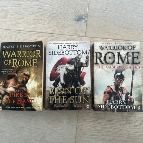 Historisk fiksjon: Bok 1,3,4 Warrior of Rome-Serien - Harry Sidebottom