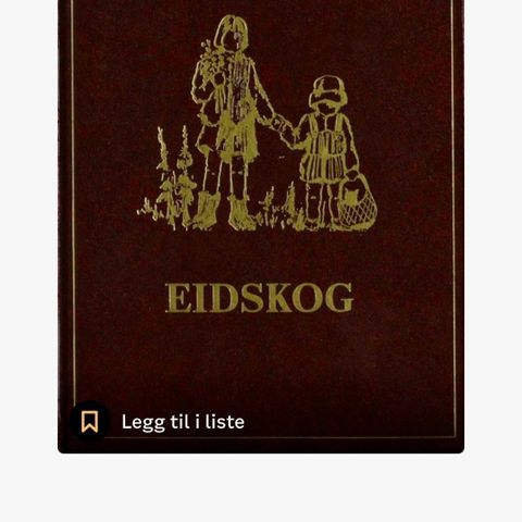Ønsker å kjøpe Eidskog bygdebok bind 3
