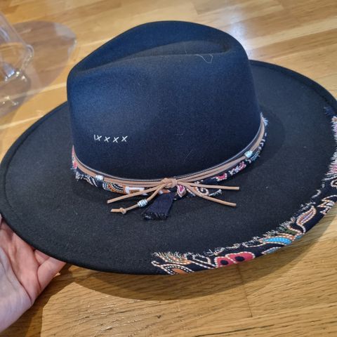 Fedora/western hatt str L/XL - 56/58