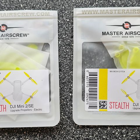 To sett stillegående propeller til DJI Mini 2/SE - Master Airscrew