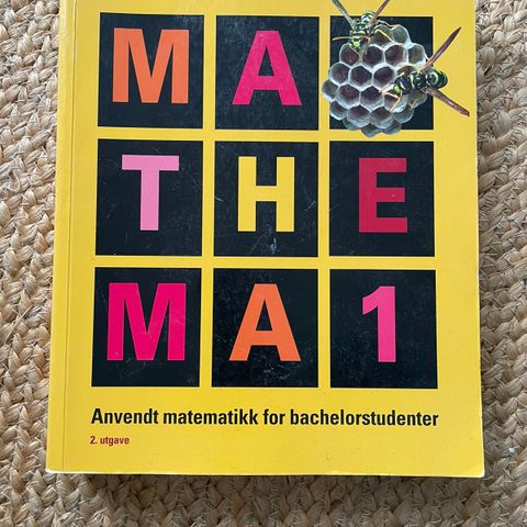 MATHEMA 1 / pensum hiof / Anvendt matematikk for bachelorstudenter.