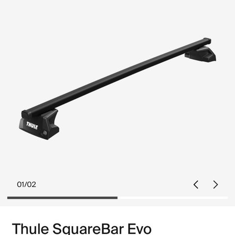 Thule SquareBar Evo