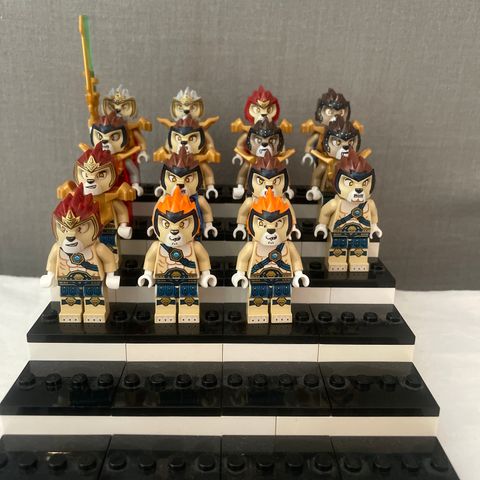 Lego Chima figurer (løver/lions)