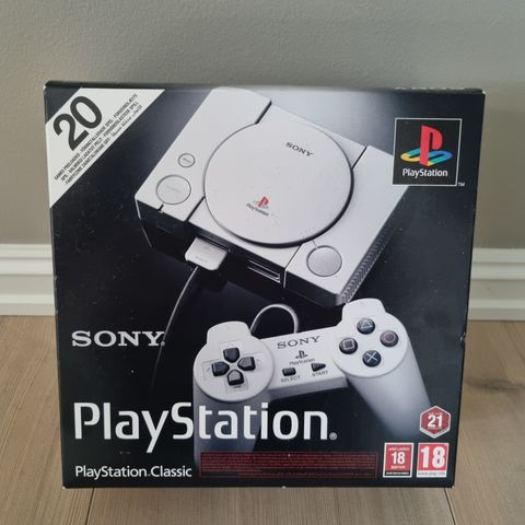 Playstation classic m/20 klassikere