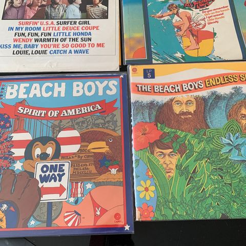 Beach Boys Lp plater til Salgs. Flotte