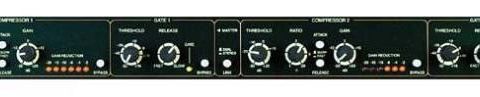 La Audio GCX20 stereo kompressor med noise gate