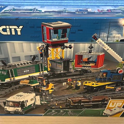 LEGO 60198: Cargo Train fra 2018 - aldri bygd