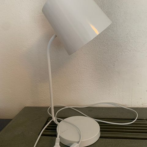 Hvit lampe