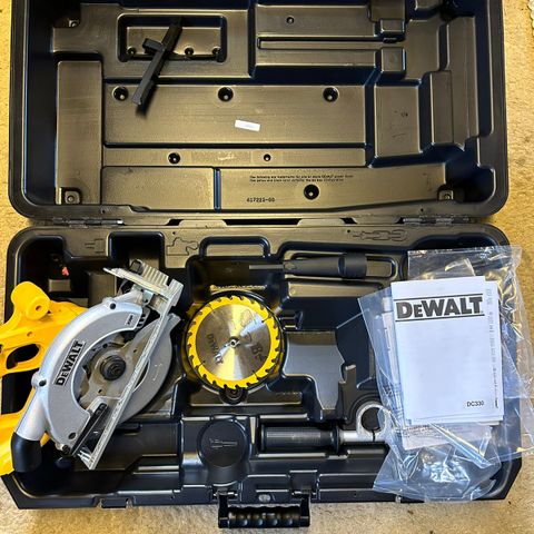 Dewalt sirkelsag DC390