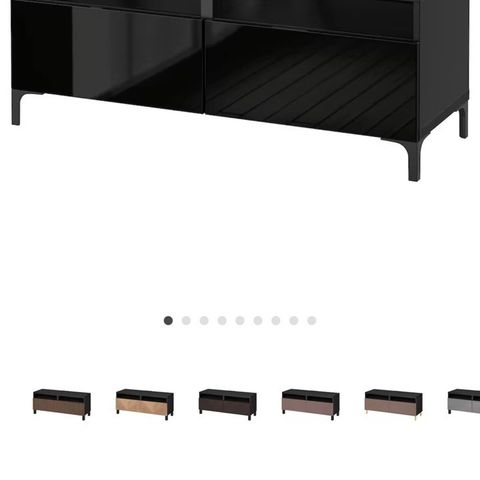 IKEA Bestå TV/Stereo møbel 120cm (ny  pris 400,-)