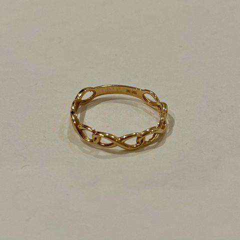 Gullring, stemplet 585 karat. Str 54