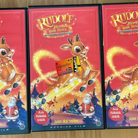 Rudolf med den Røde Nesen 2 VHS