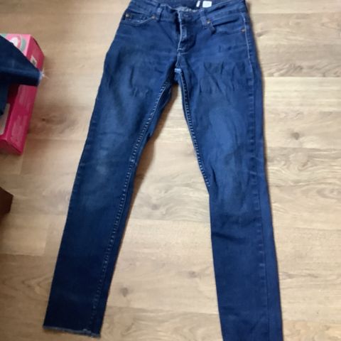 Blå jeans S