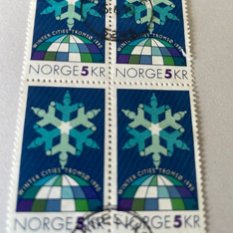 Norske frimerker 1990