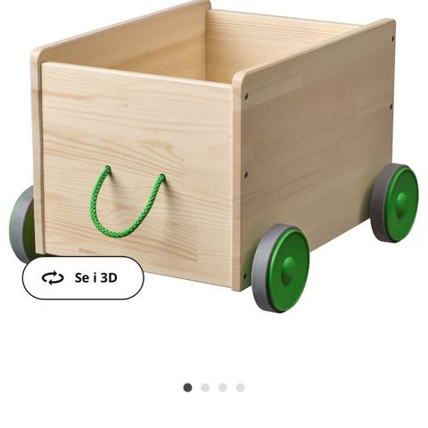 Flisa lekekasse IKEA