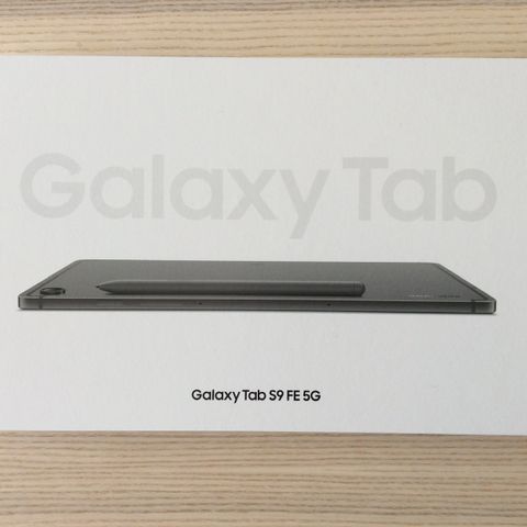 UÅPNET Samsung Galaxy Tab S9 FE 5G 128 GB (grey)