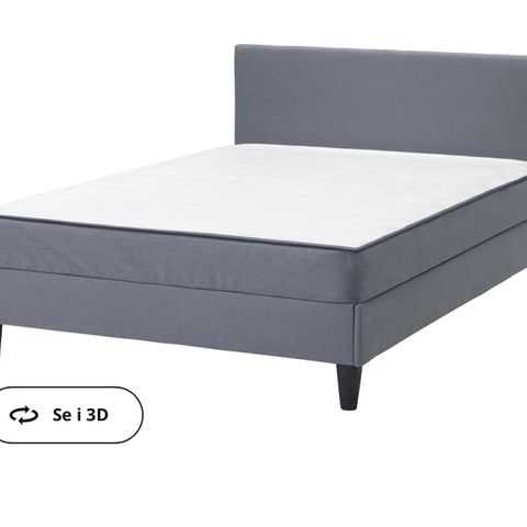 Sæbøvik seng fra Ikea selges billig