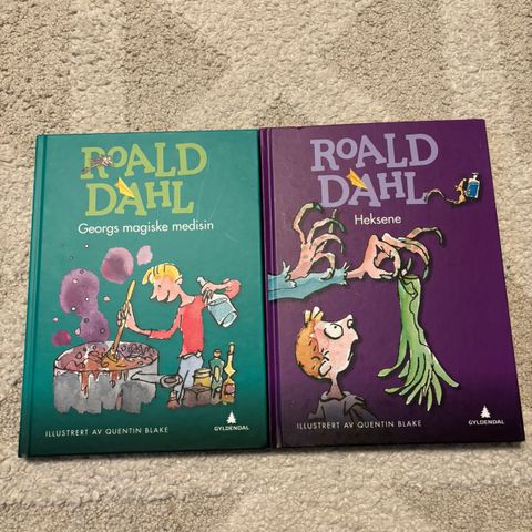 Roald Dahl bøker, Heksene, Georgs magiske medisin, barnebøker