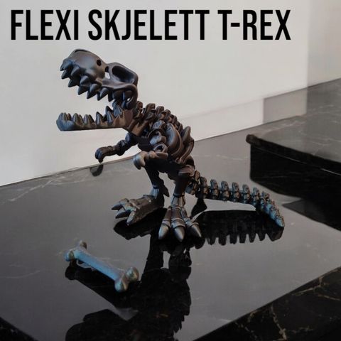 FLEXI Skjelett T-Rex