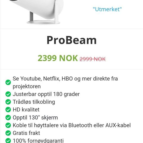 Probimprojektor