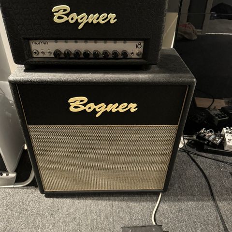 Bogner Atma 18w el84 rørtopp og 1120t kabinett