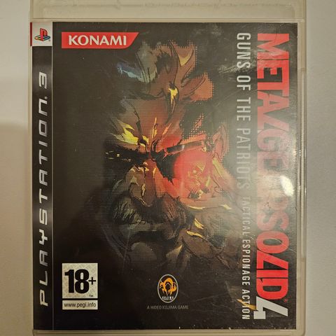 Metal Gear Solid 4: Guns Of The Patriot (Playstation 3)