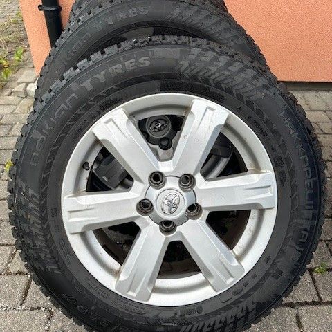 225/65 R17 Originale Toyota Rav4 vinterhjul