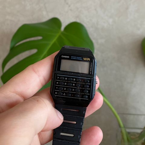 Casio kalkulatorklokke