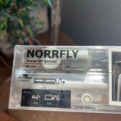 IKEA - NORRFLY (lyslist)