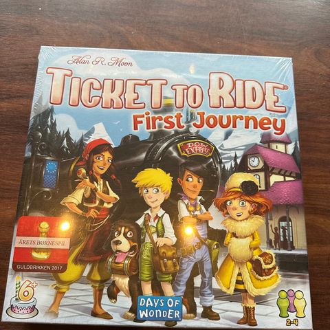 Ticket To Ride ‘ First Journey’ Brettspill