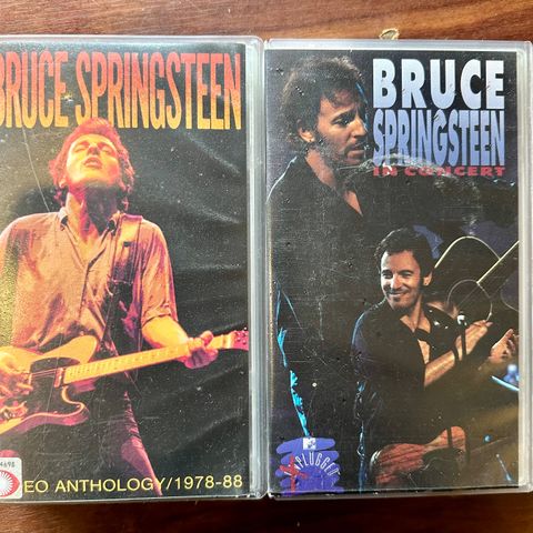 Bruce Springsteen VHS filmer