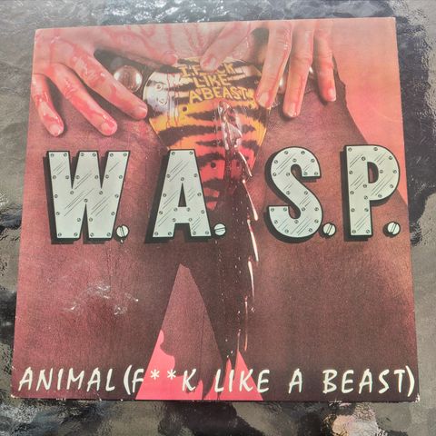 W.A.S.P. "Animal (F**k Like a Beast)" Single 1985