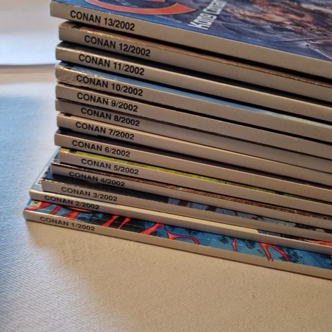 Conan tegneserier - komplette årganger, fargespesial, pocket, album
