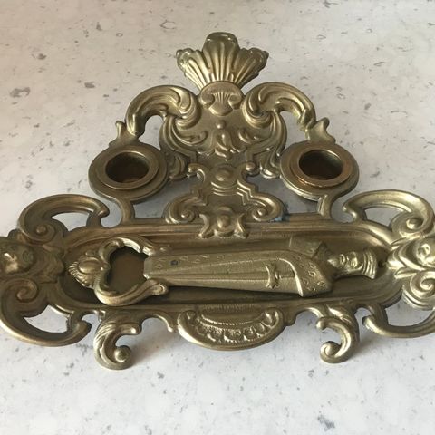 Vintage Solid Brass Bottle-Opener & Display Stand