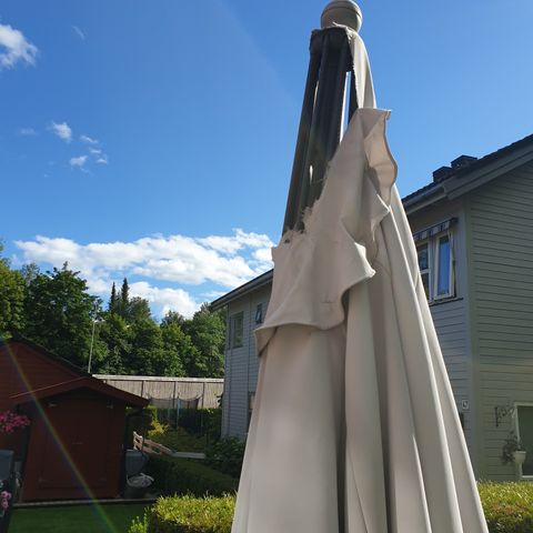 Revnet Ikea parasoll gis bort