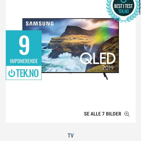 Samsung QLED Smart TV QE55Q70R