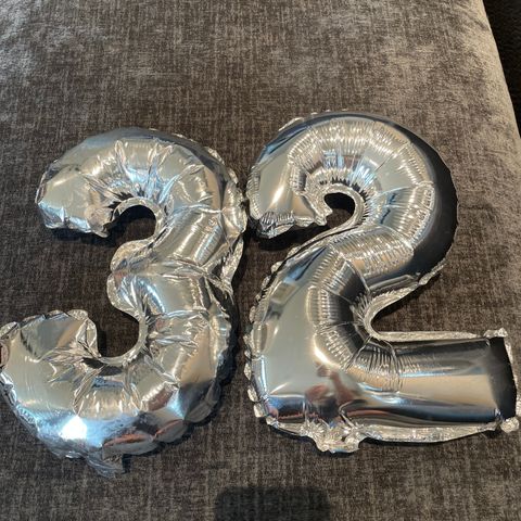 Folieballonger - 2 - 3 - 5 år