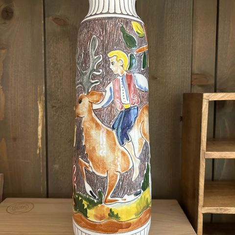 Keramikk vase brødrene Vaten ( Br. V )